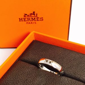 エルメス ヘラクレス リング K18ホワイトゴールド